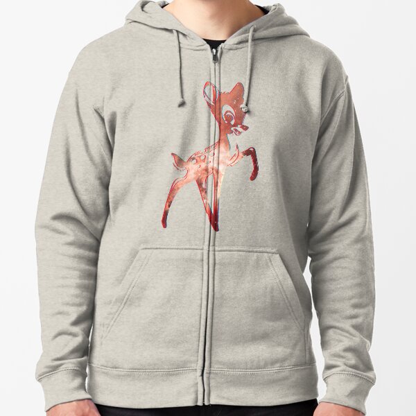 Bambi | Candy Apple | Carinas Head Nebula Zipped Hoodie