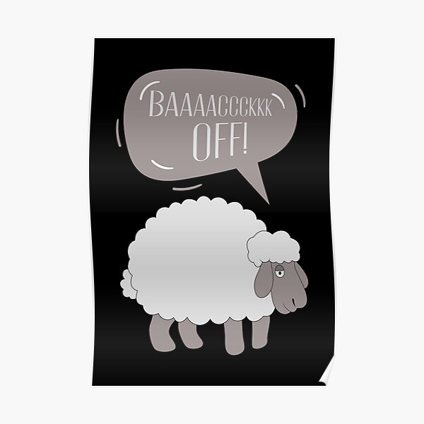 Funny Sheep Wall Art for Sale | Redbubble