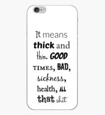 Mickey Milkovich iPhone Case