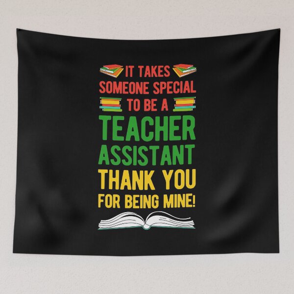 Item preview, Asistente de profesor divertido designed and sold by artworkbyrihen.