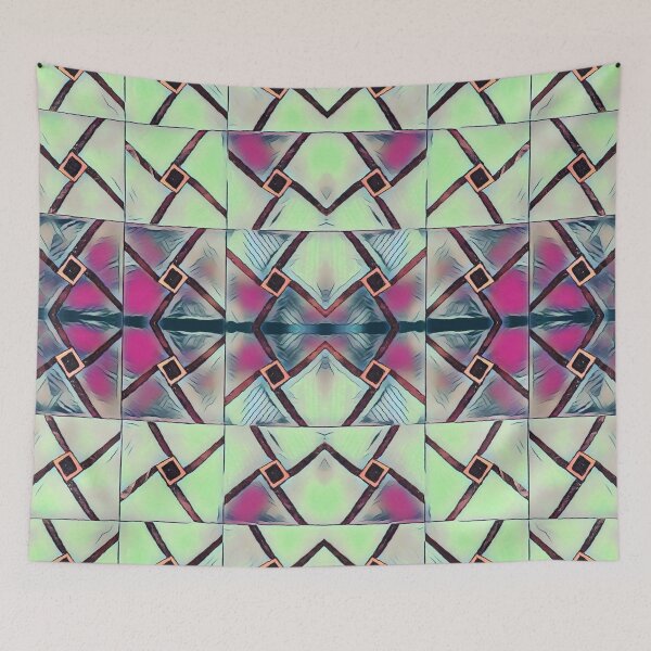 Item preview, Chartreuse Floral Mandala  designed and sold by Designs By YL.