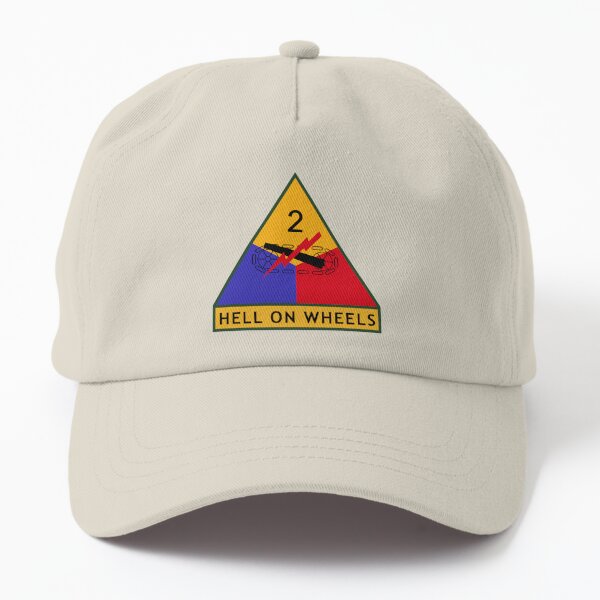 2nd armored division hell on wheels hat