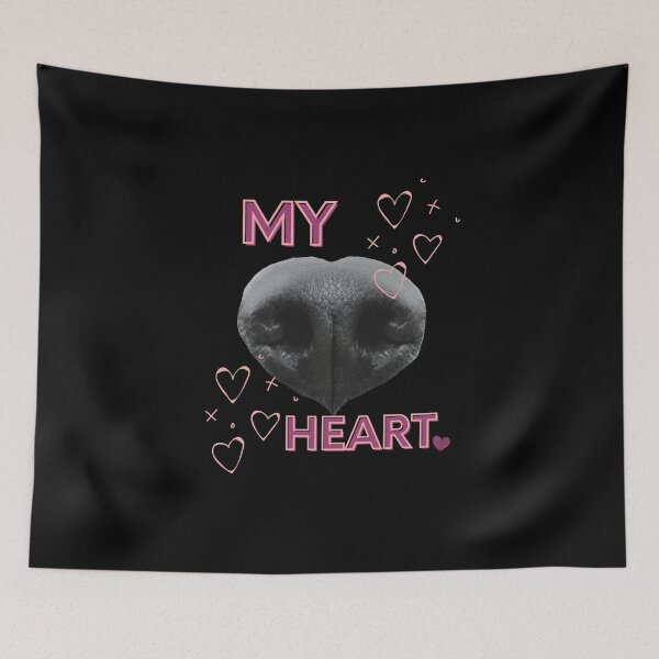 Item preview, My dog is my heart designed and sold by Little Foot Farm Merch Shop.