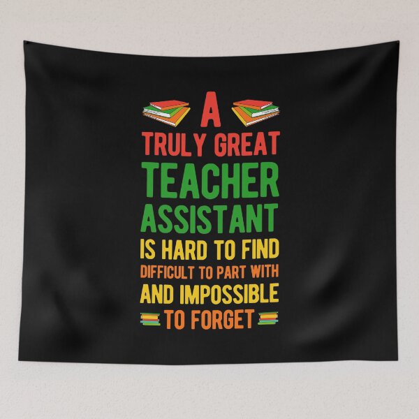 Item preview, Asistente de profesor divertido designed and sold by artworkbyrihen.