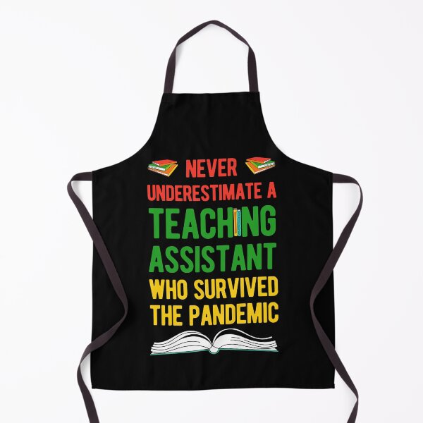 Item preview, Asistente de profesor divertido designed and sold by artworkbyrihen.