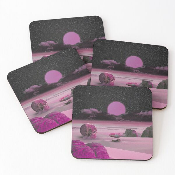 Item preview, Pink planet scene vintage artwork  designed and sold by seifouBVB.