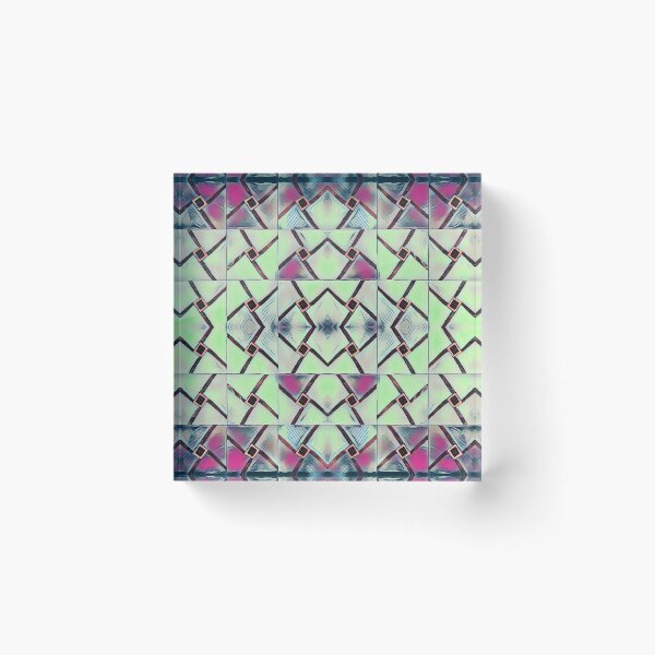Item preview, Chartreuse And Fuchsia Pinwheel Mandala  designed and sold by Designs By YL.