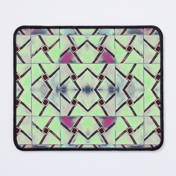 Item preview, Chartreuse And Fuchsia Pinwheel Mandala  designed and sold by Designs By YL.