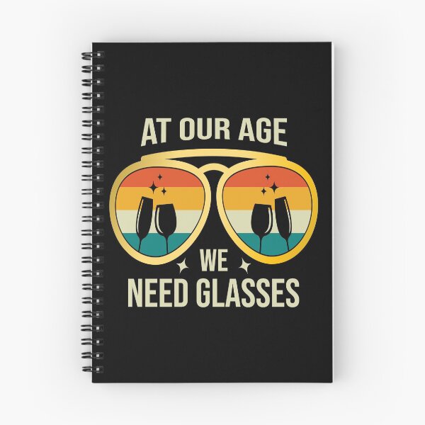 Item preview, At Our Age We Need Glasses designed and sold by AmethystMurad.