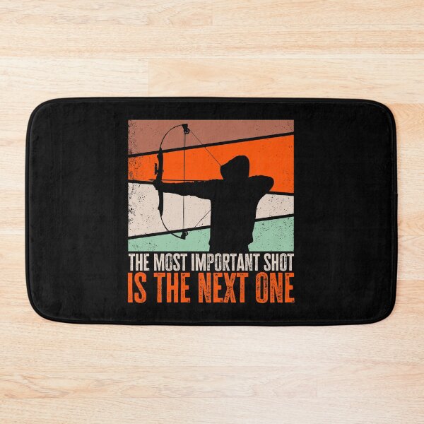 Item preview, The Most Important Shot Is The Next One. Retro Vintage Archery Lover Quote, Gift for Archers designed and sold by AS-Shirts.