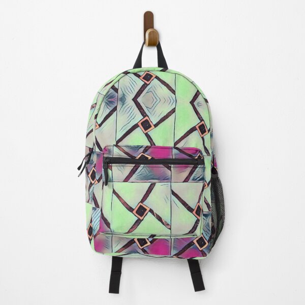 Item preview, Fuchsia And Chartreuse Pinwheel Mandala designed and sold by Designs By YL.