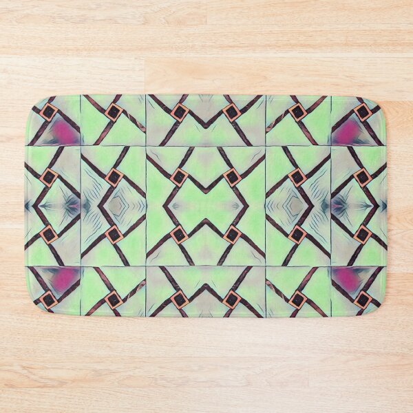 Item preview, Fuchsia And Chartreuse Pinwheel Mandala designed and sold by Designs By YL.