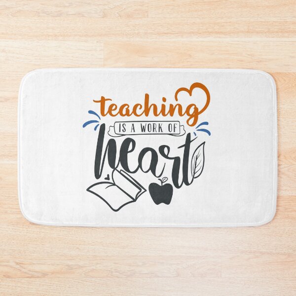 Item preview, Teaching Is a Work of Heart designed and sold by FOX1999-Design.