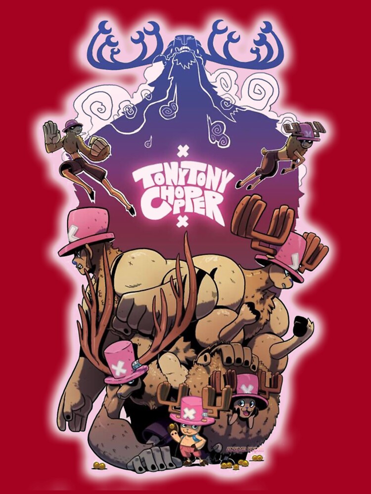 One Piece Tony Tony Chopper monster point Anime shirt - Limotees