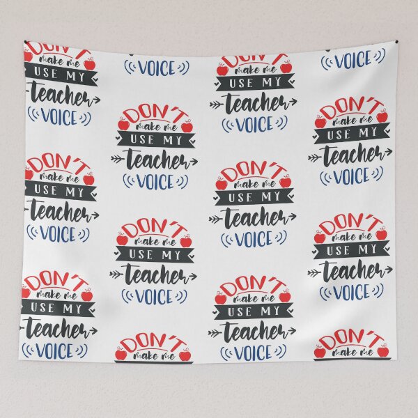 Item preview, Dont Make Me Use My Teacher Voice designed and sold by FOX1999-Design.