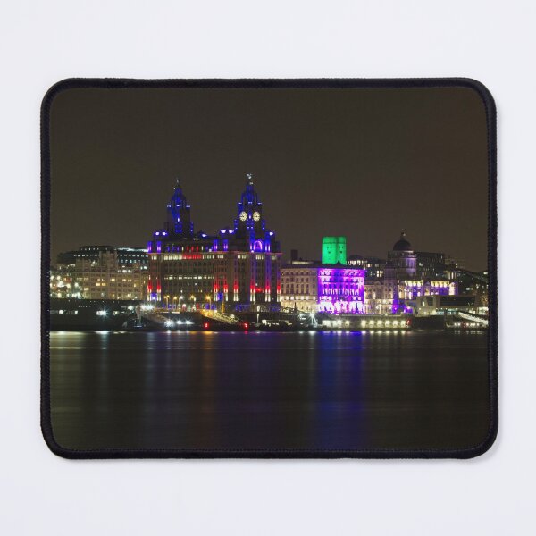 Item preview, Liverpool Waterfront Nightscape designed and sold by David Chennell.