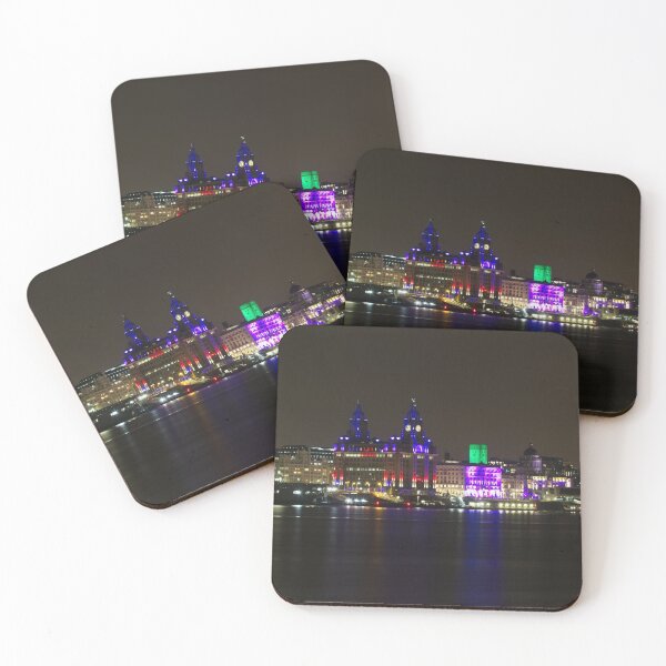 Item preview, Liverpool Waterfront Nightscape designed and sold by David Chennell.