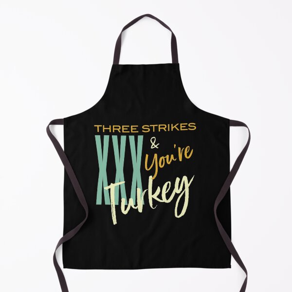 Item preview, Funny Bowling Three Strikes and You're Turkey designed and sold by whyitsme.