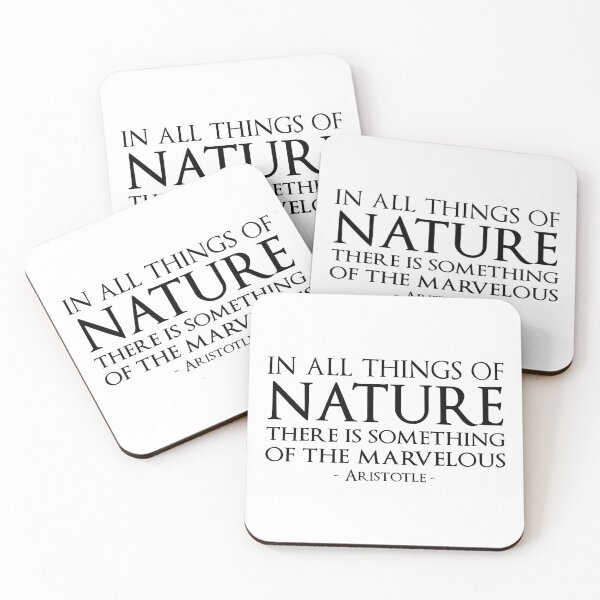 Item preview, Aristotle Quote In All Things Of Nature designed and sold by KrisSidDesigns.