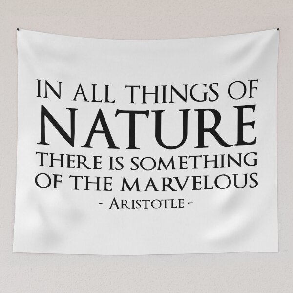 Item preview, Aristotle Quote In All Things Of Nature designed and sold by KrisSidDesigns.