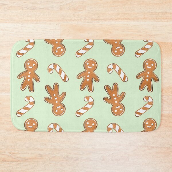 Item preview, Ginger bread | Candy cane | Cookies | Pattern 01 | Christmas | Green designed and sold by CuriosityEng.