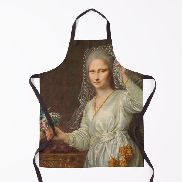 Item preview, Mona Lisa dressed as a Vestal Virgin designed and sold by brushandframes.