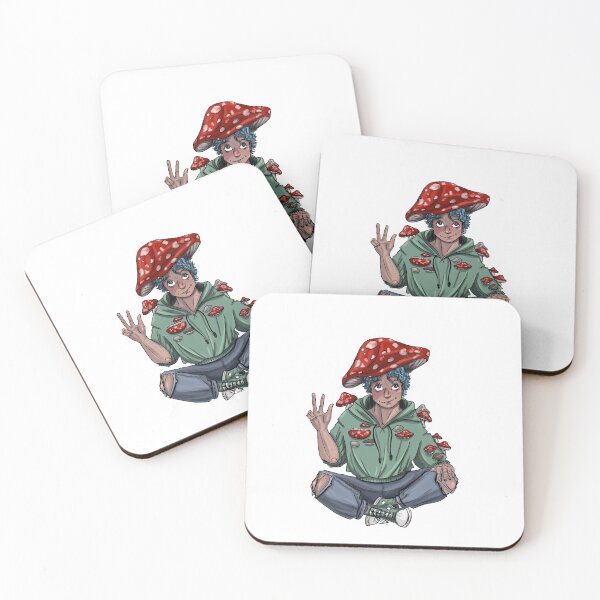 Item preview, Cute little mushroom lad designed and sold by Emma Schjei.