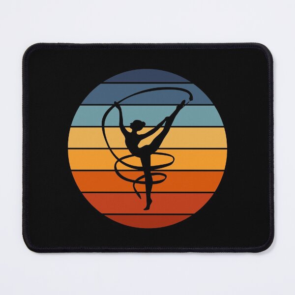 Item preview, Rhythmic Gymnastics Ribbon Gymnast Girl Vintage Retro designed and sold by TastefulTees.