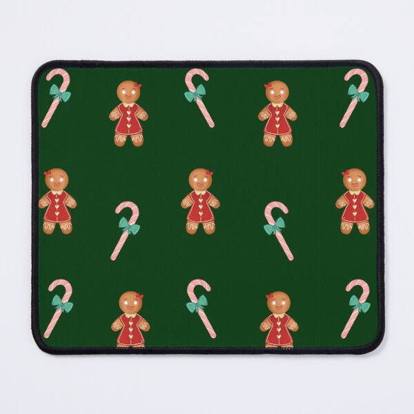 Item preview, Candycane gingerbread lady print - Girls designed and sold by LukjanovArt.