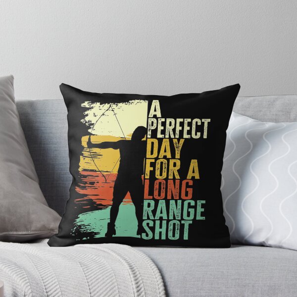 Item preview, A Perfect Day For A Long Range Shot. Retro Vintage Archery Lover, Gift for Archers designed and sold by AS-Shirts.