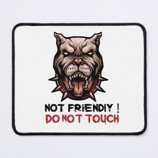 Item preview, Not Friendly Do Not Touch - Funny Social Distancing Dog Design Gift Idea For Halloween designed and sold by Prince - Bestseller ★★★★★.