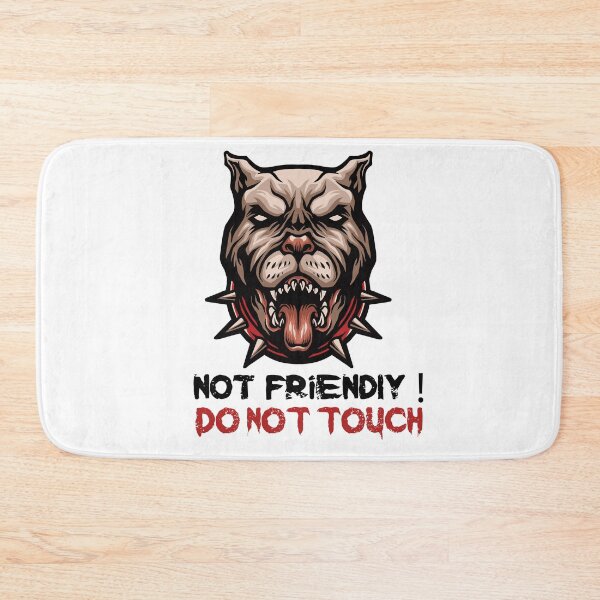 Item preview, Not Friendly Do Not Touch - Funny Social Distancing Dog Design Gift Idea For Halloween designed and sold by Prince - Bestseller ★★★★★.