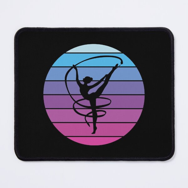 Item preview, Rhythmic Gymnastics Ribbon Gymnast Girl Vintage Retro designed and sold by TastefulTees.
