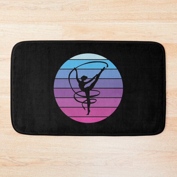 Item preview, Rhythmic Gymnastics Ribbon Gymnast Girl Vintage Retro designed and sold by TastefulTees.