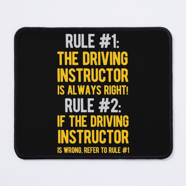 Item preview, Funny Driving Instructor designed and sold by artworkbyrihen.
