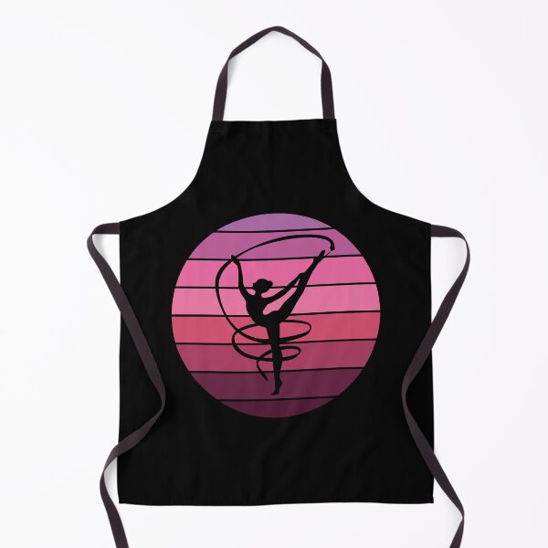 Item preview, Rhythmic Gymnastics Ribbon Gymnast Girl Vintage Retro designed and sold by TastefulTees.