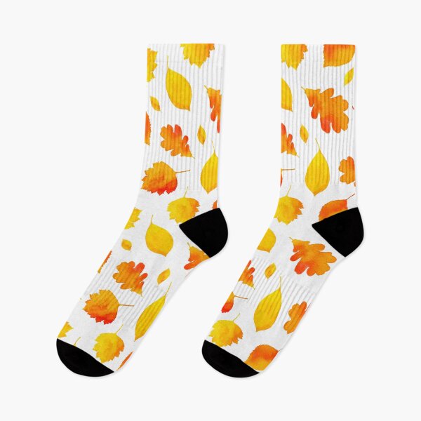 Item preview, Yellow Autumn Leaves Watercolor designed and sold by Pixelchicken.