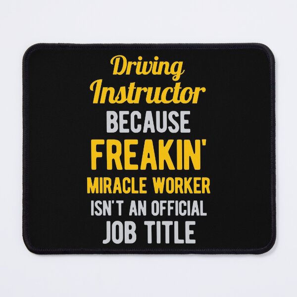 Item preview, Funny Driving Instructor designed and sold by artworkbyrihen.