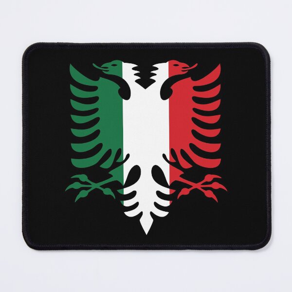 Item preview, Italy Albania flag designed and sold by emeksedesign.