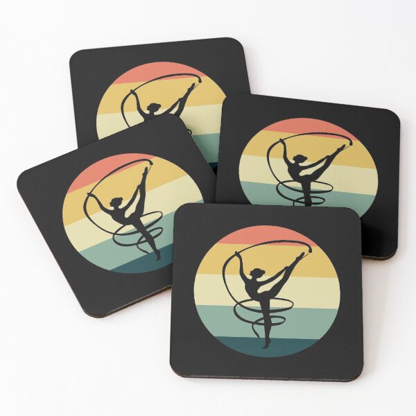 Item preview, Rhythmic Gymnastics Ribbon Gymnast Girl Vintage Retro designed and sold by TastefulTees.
