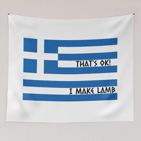 Item preview, Big Fat Greek Wedding Amusing, Greek Flag designed and sold by spiffykings.
