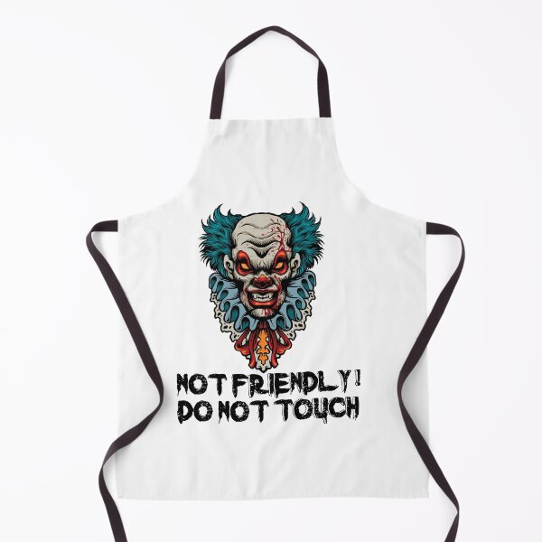 Item preview, Not Friendly Do Not Touch - Social Distancing Scary Clown Design Gift Idea For Halloween designed and sold by Prince - Bestseller ★★★★★.