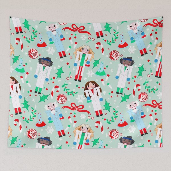 Item preview, Laboratory Nutcracker Collection Blue designed and sold by Lindsey Seymour.