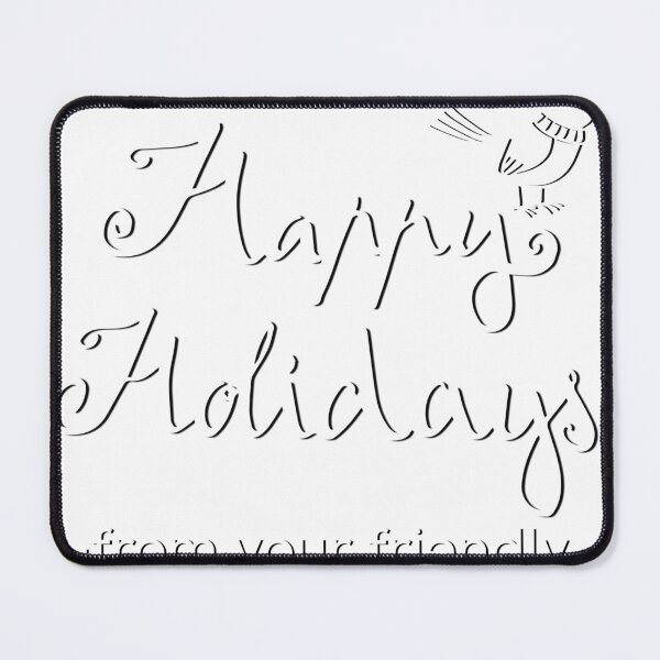 Item preview, Happy Holidays school secretary designed and sold by firegalaxy.