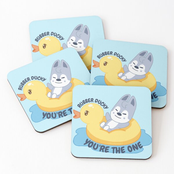 Item preview, STRAY KIDS (SKZOO) Wolf Chan Rubber Ducky You are The One  designed and sold by LilMissRandom17.