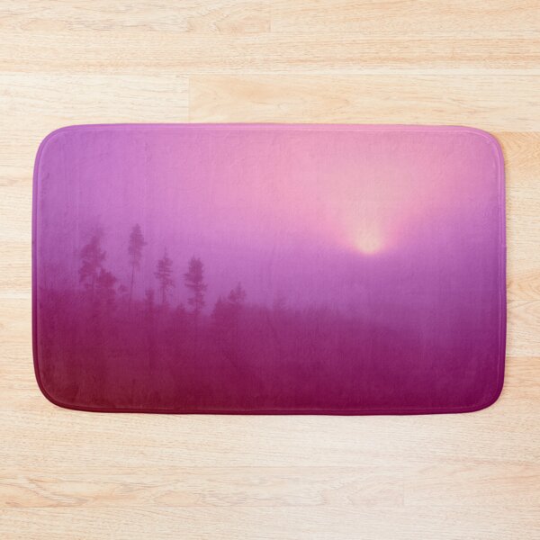 Item preview, Foggy Forest Hill Gradient | Purple/Pink designed and sold by rossisco.