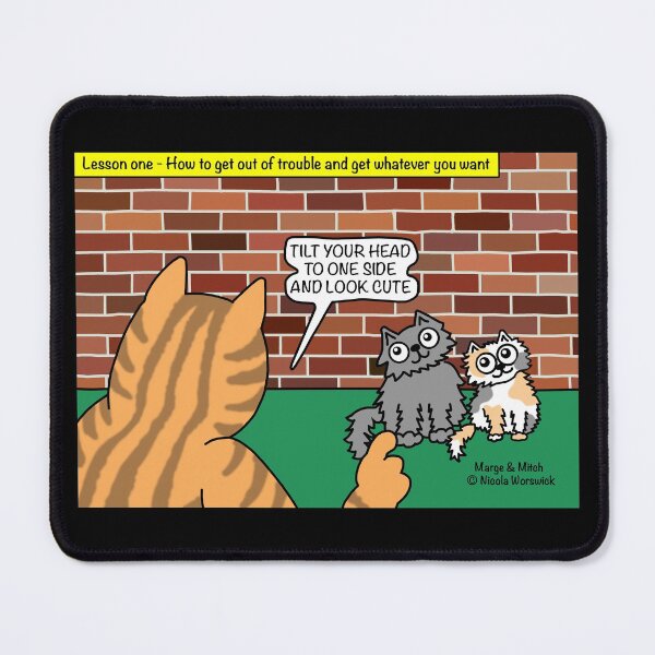 Item preview, How to get out of trouble designed and sold by Scat the cat.