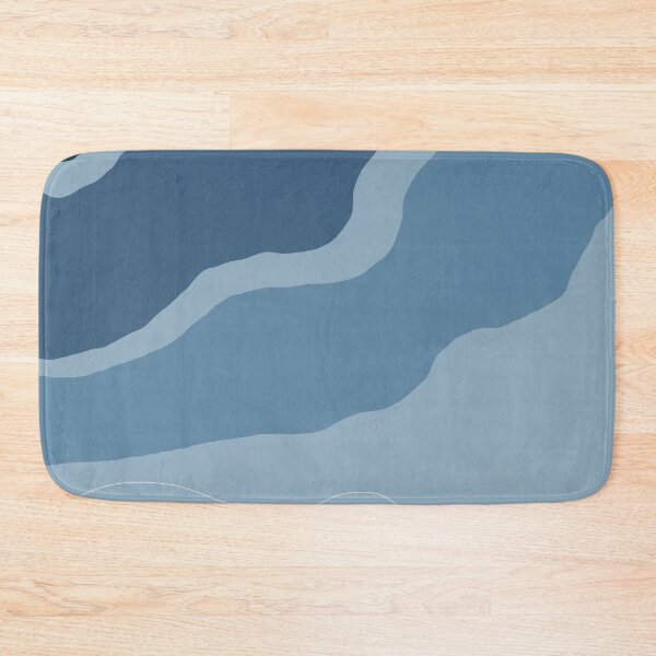 Item preview, Flow of nature print blue designed and sold by -eyesee.
