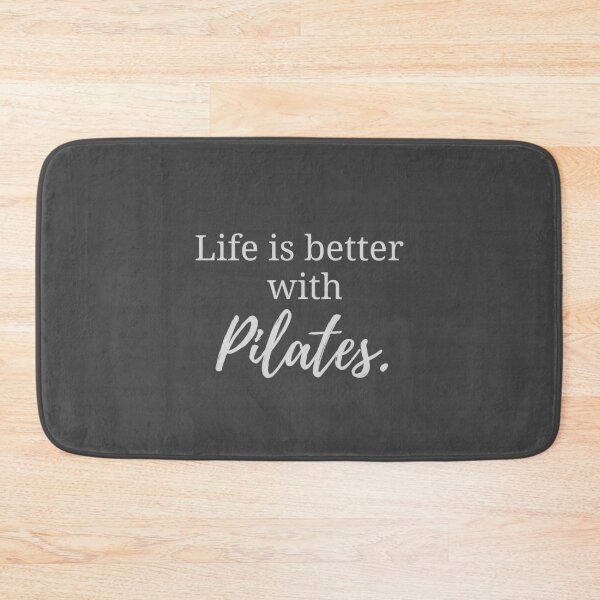 Item preview, Life is better with Pilates. (grey) designed and sold by PShwetsss.