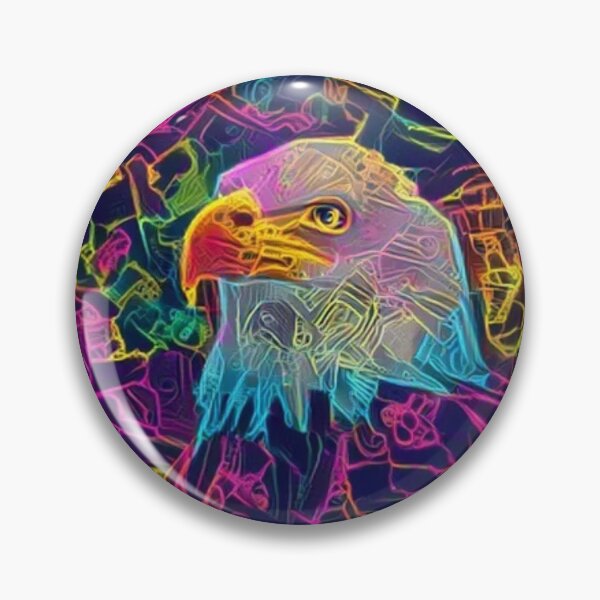 Item preview, Neon Eagle designed and sold by dreamincolor.